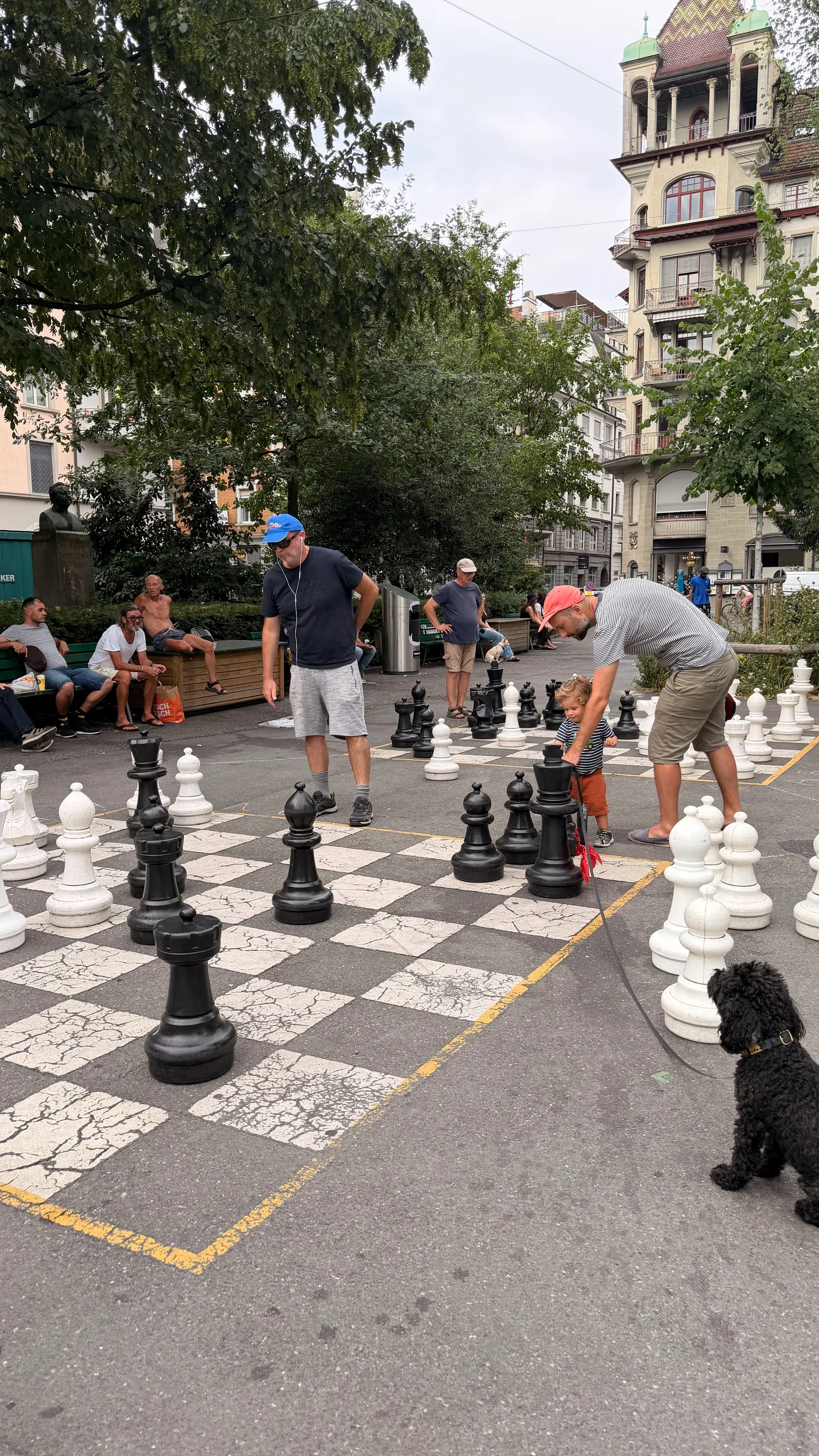 Atmosphere at Vögeligärtli Lucerne — travel photo