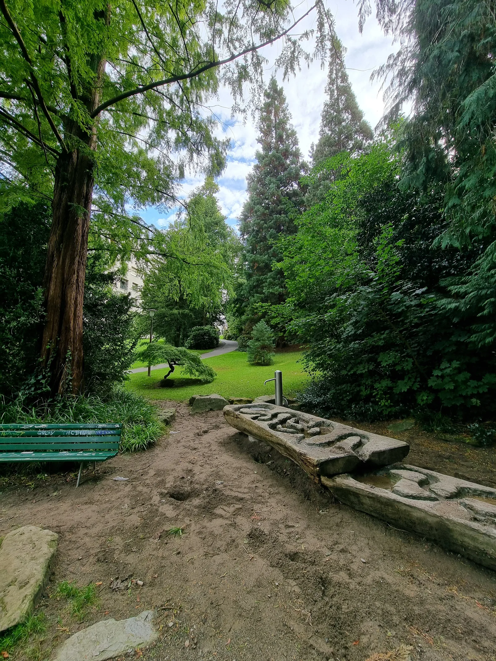 Main view at Wettsteinpark Lucerne — travel photo