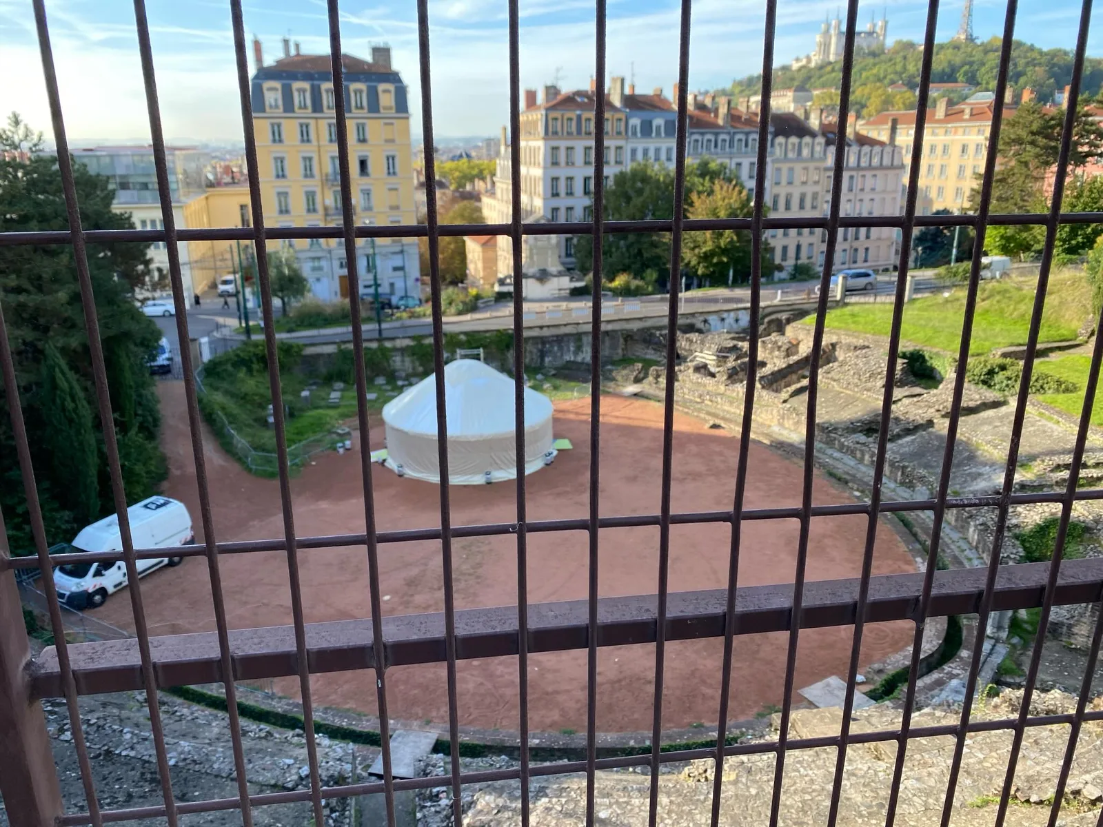 Atmosphere at Amphitheater of the Three Gauls Lyon — travel photo