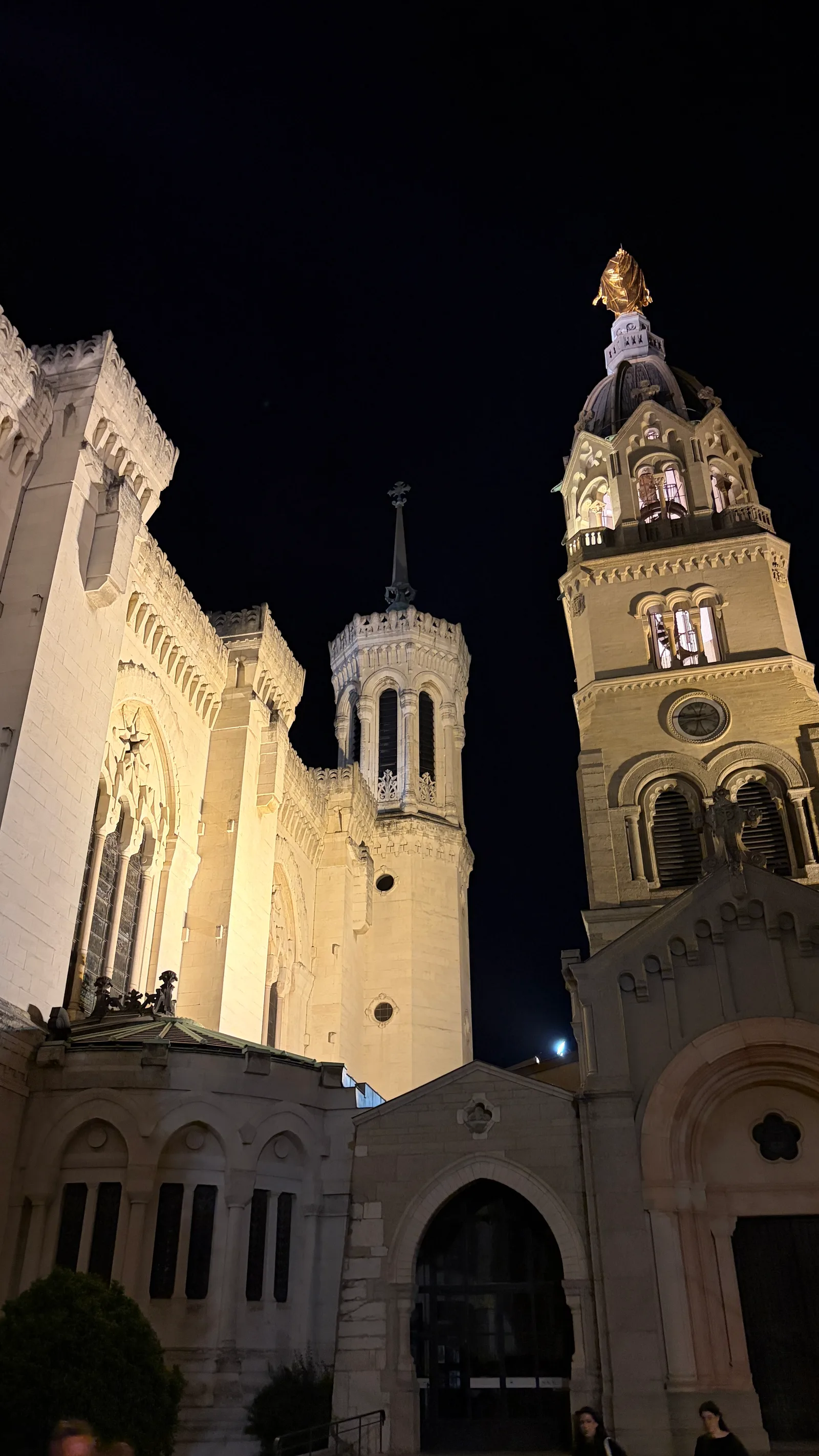 Details at Basilica of Notre Dame of Fourvière Lyon — travel photo