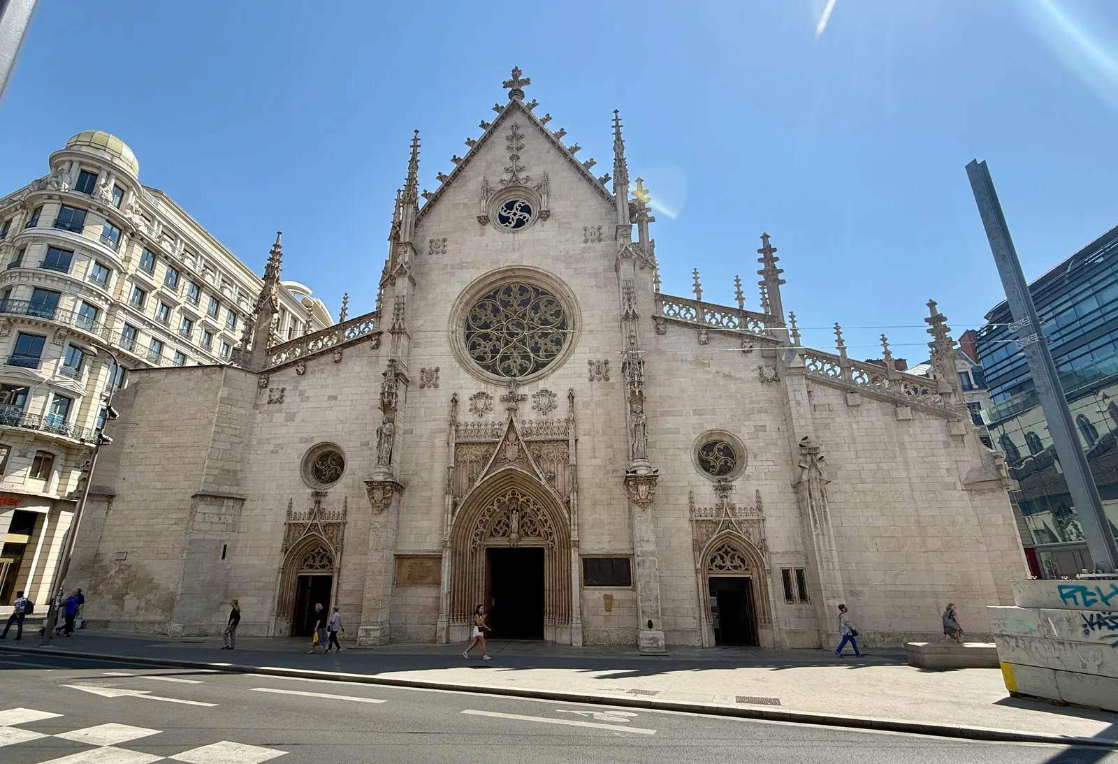 Main view at Basilique Saint-Bonaventure de Lyon Lyon — travel photo