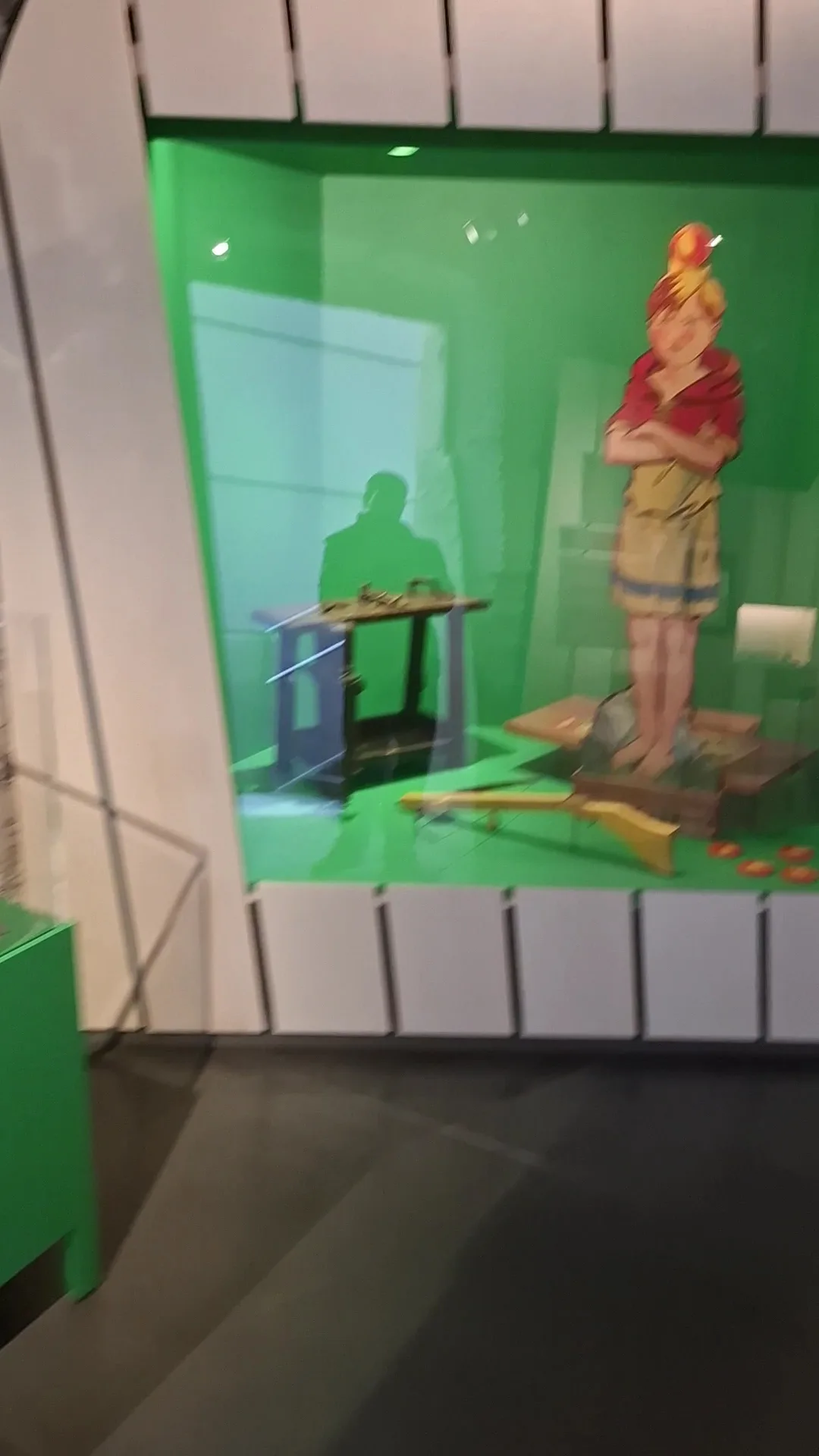 Interior at Centre d'Histoire de la Résistance et de la Déportation Lyon — travel photo