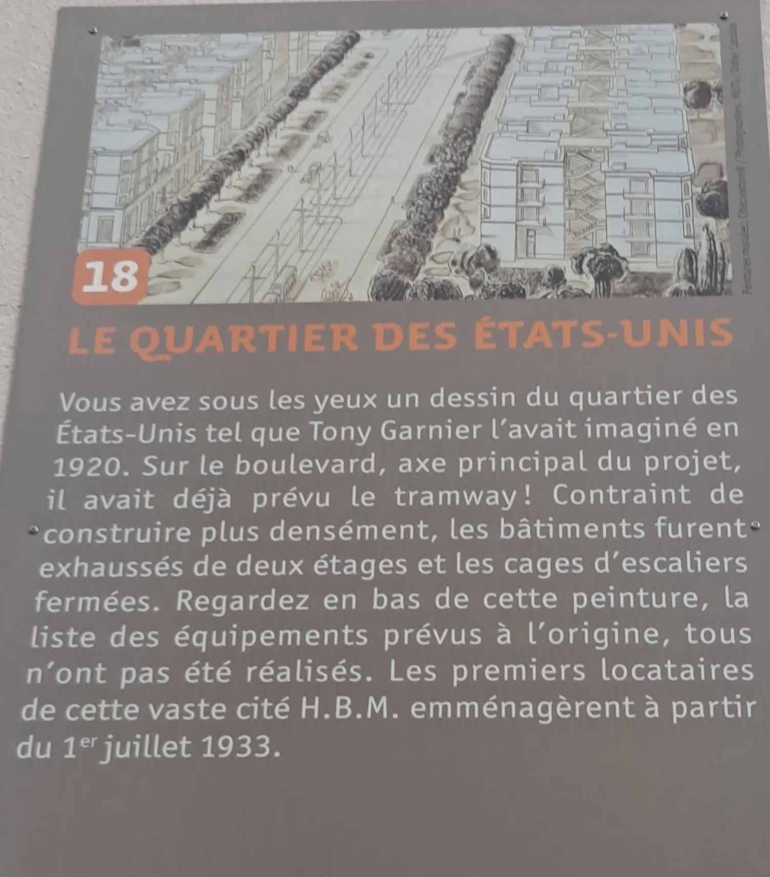 Main view at Cité Musée Tony Garnier Lyon — travel photo