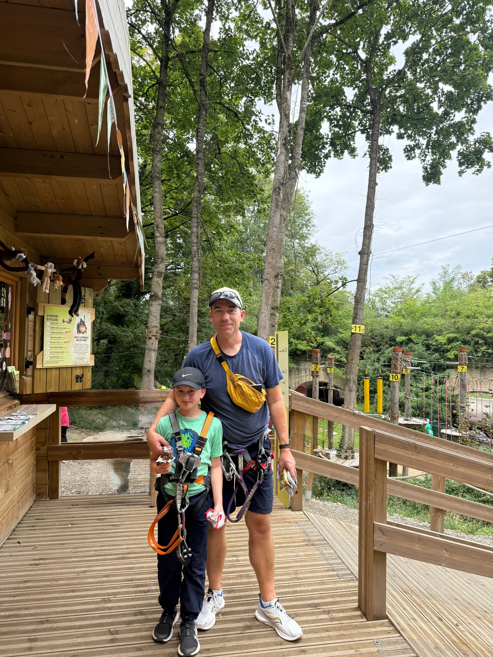 Details at France Aventures Lyon Fort de Bron - Parc d'accrobranche Lyon — travel photo