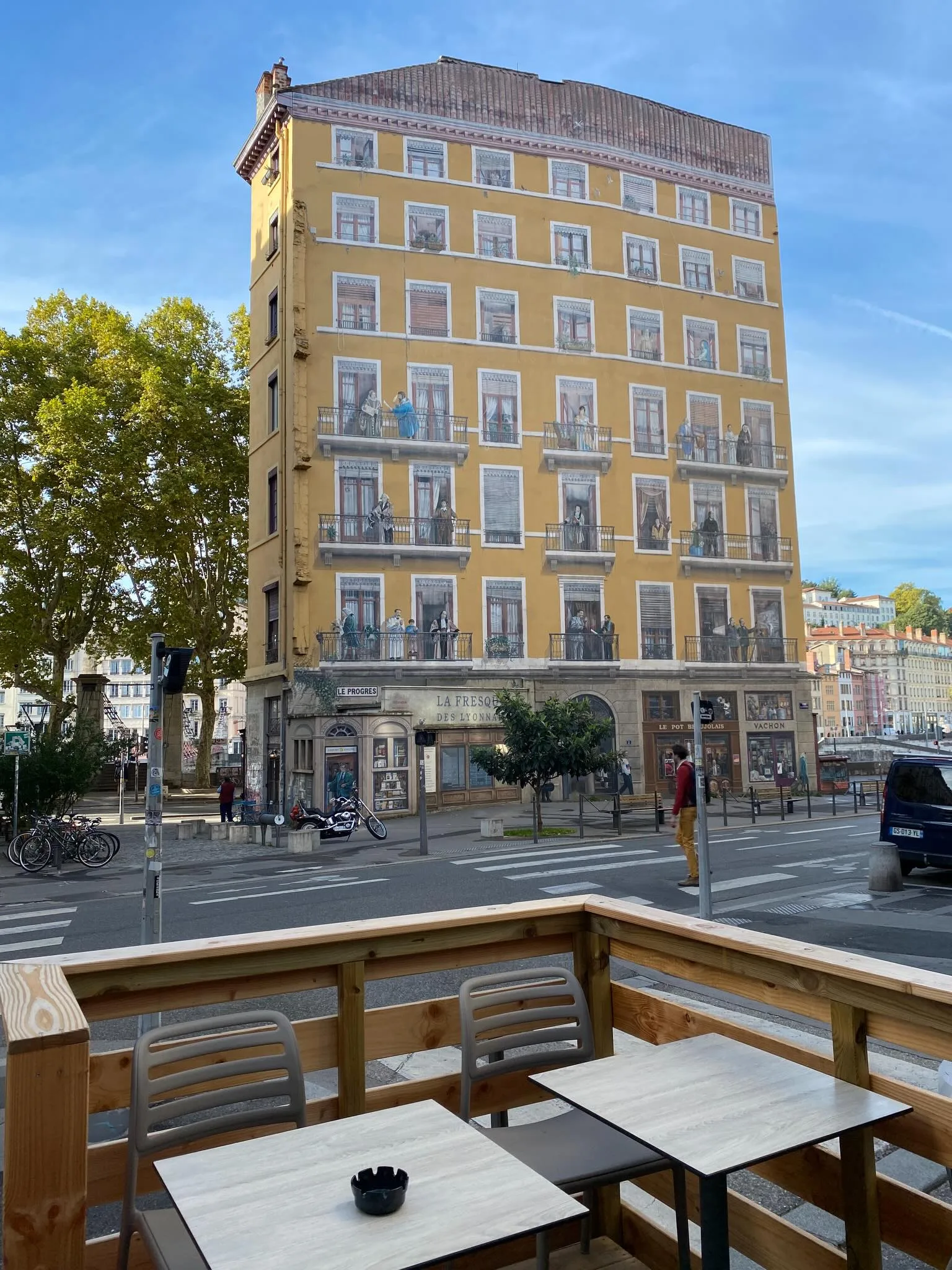Main view at Fresque des Lyonnais Lyon — travel photo