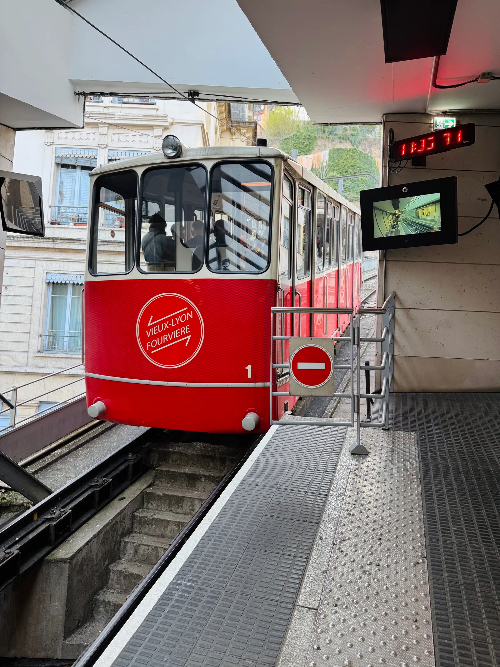 Interior at Funiculaire de Lyon Lyon — travel photo