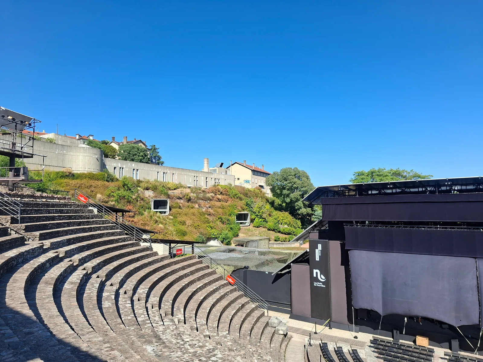 Main view at Gallo-Roman Museum of Lyon-Fourvière Lyon — travel photo