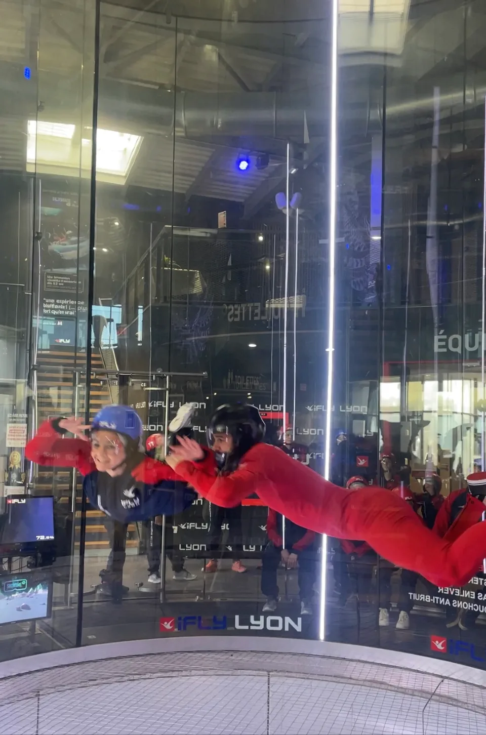 Interior at iFLY Lyon Lyon — travel photo