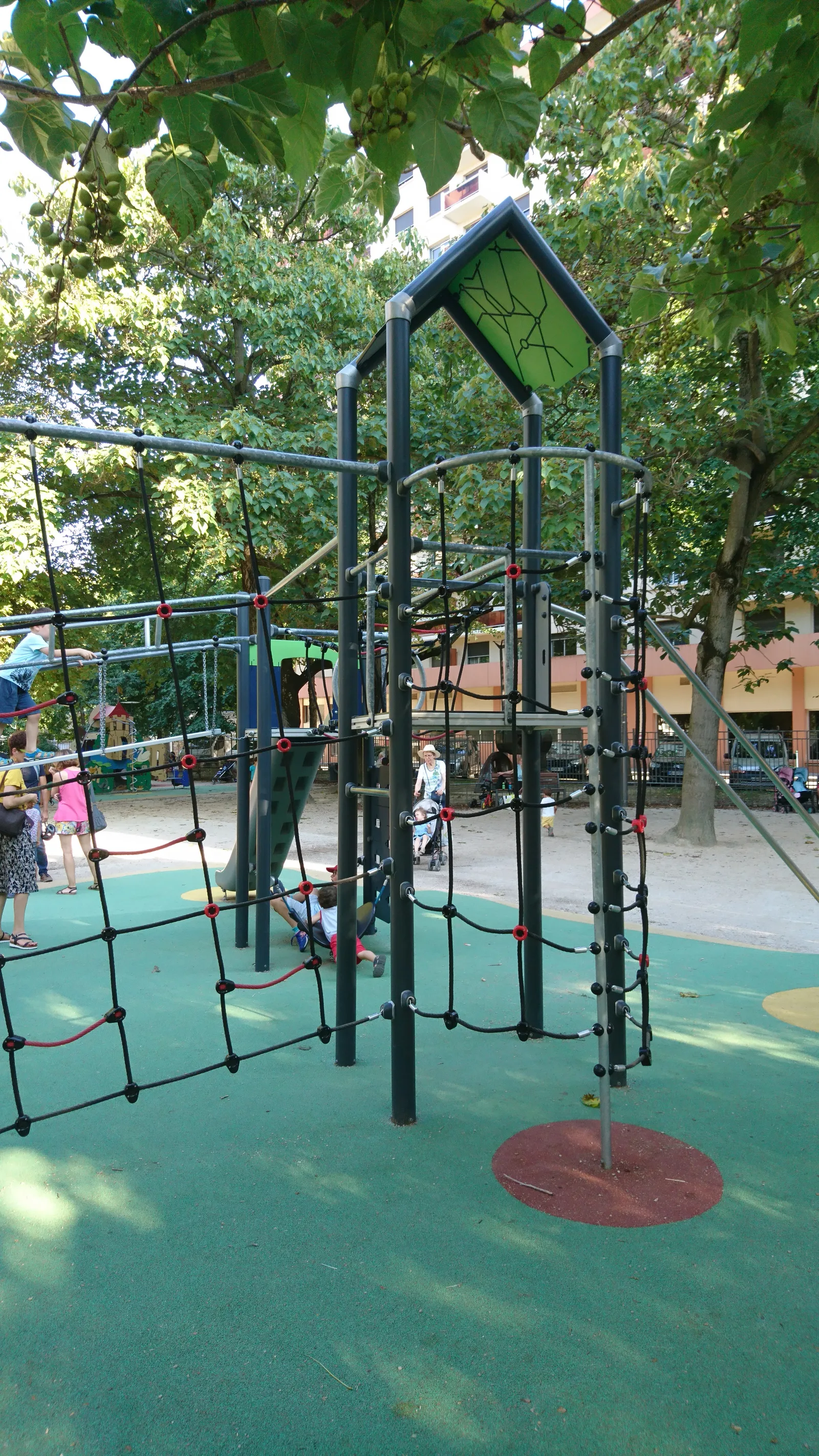 Interior at Jardin du Cardinal Villot Lyon — travel photo