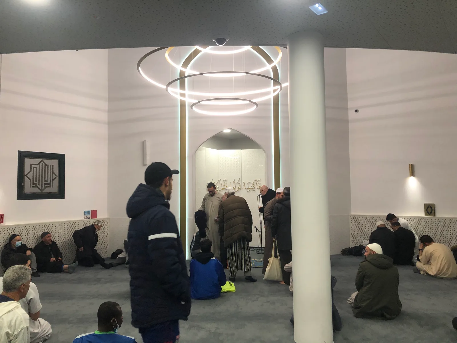 Interior at LA MOSQUEE DE VILLEURBANNE - ERRAHMA Lyon — travel photo