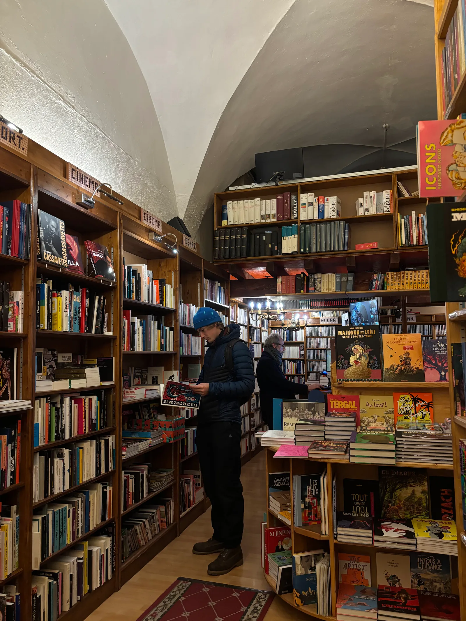 Interior at Le Bal des Ardents Lyon — travel photo