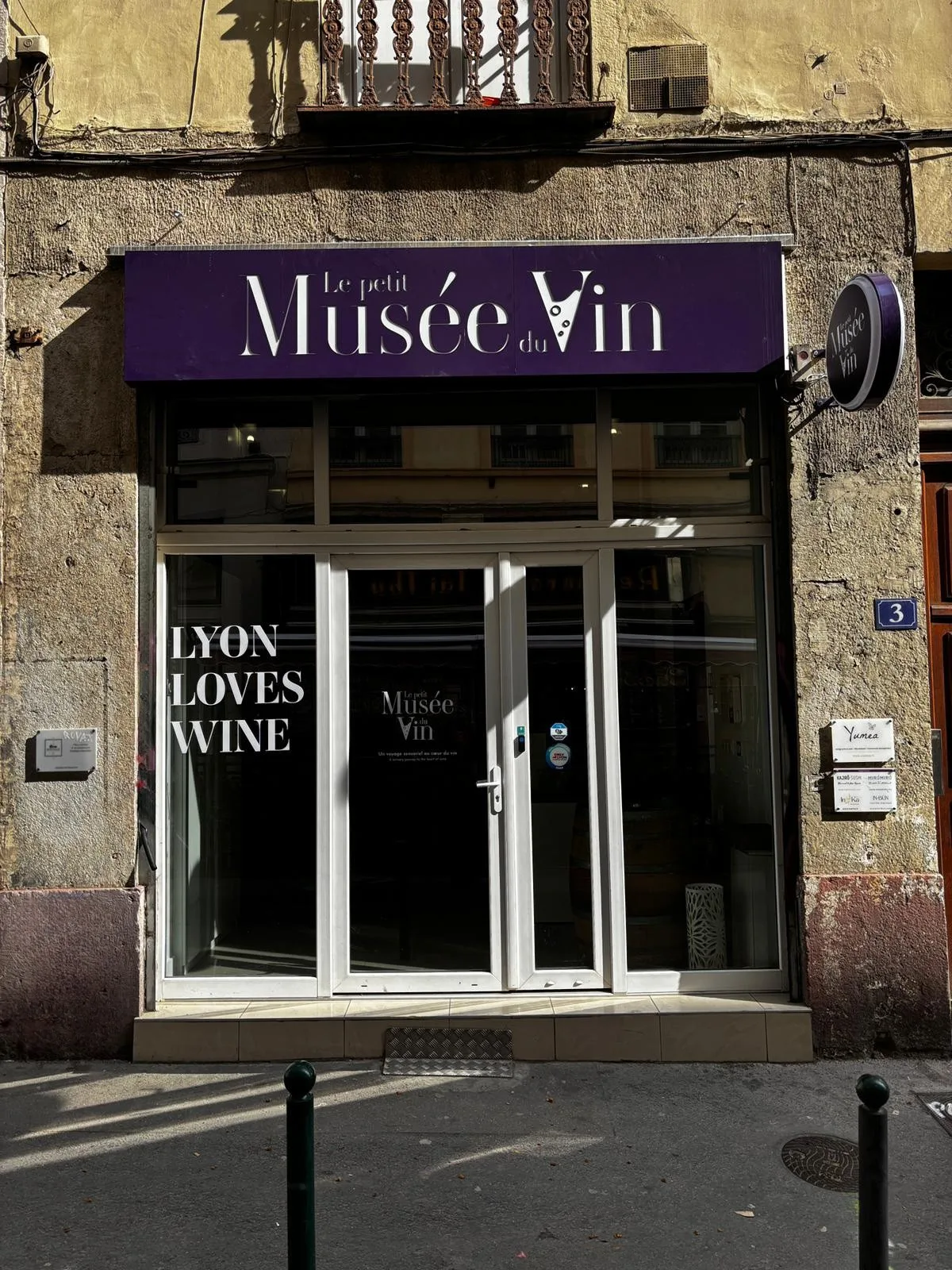Main view at Le Petit Musée du Vin Lyon — travel photo