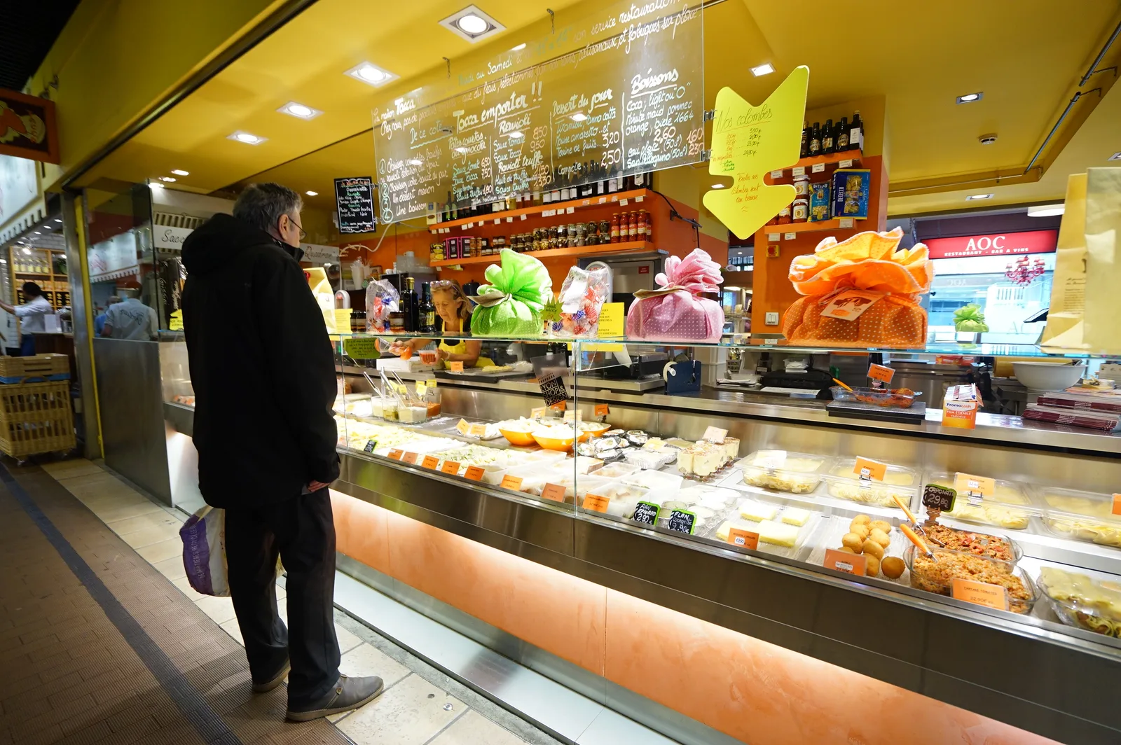 Details at Les Halles de Lyon Paul Bocuse Lyon — travel photo