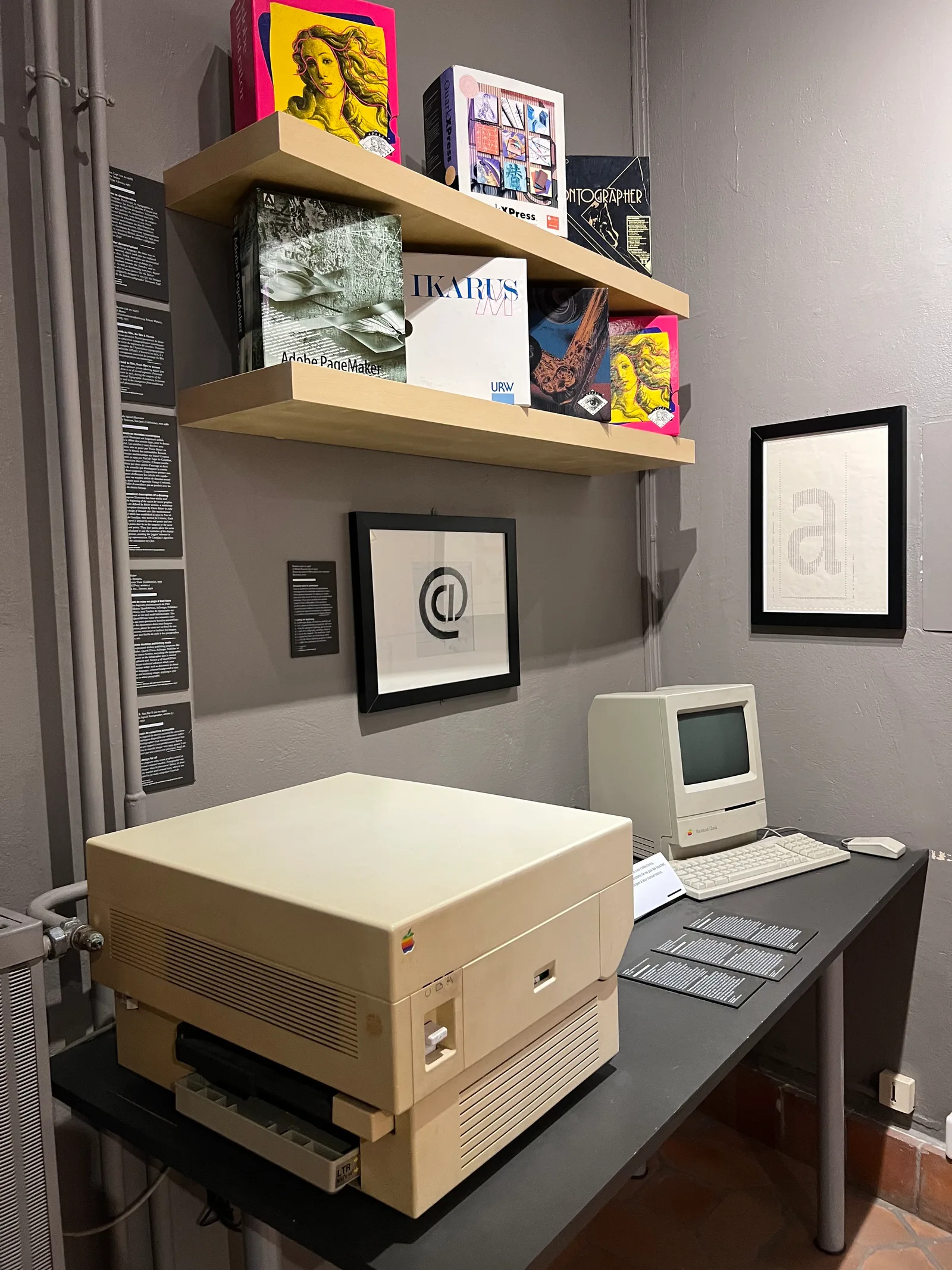 Atmosphere at Musée de l'imprimerie et de la communication graphique Lyon — travel photo