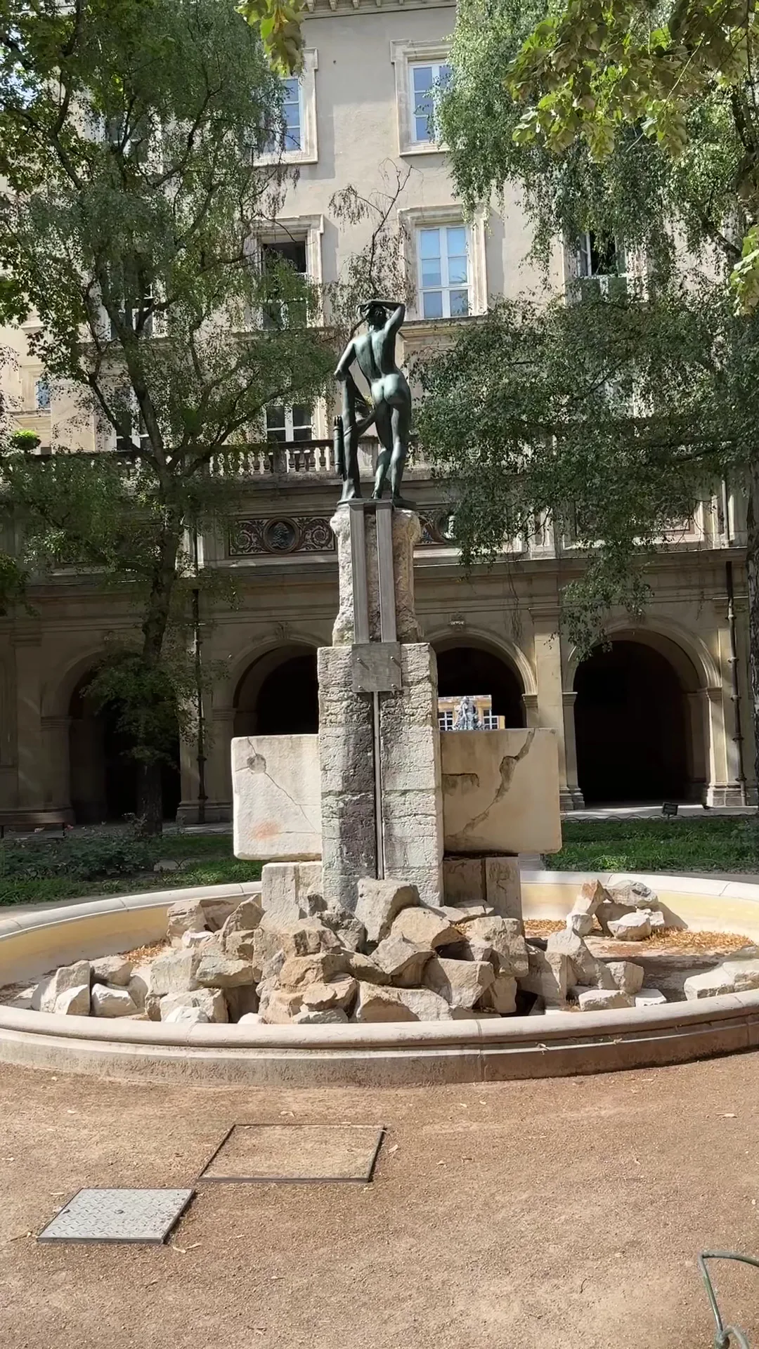 Main view at Museum of Fine Arts of Lyon Lyon — travel photo