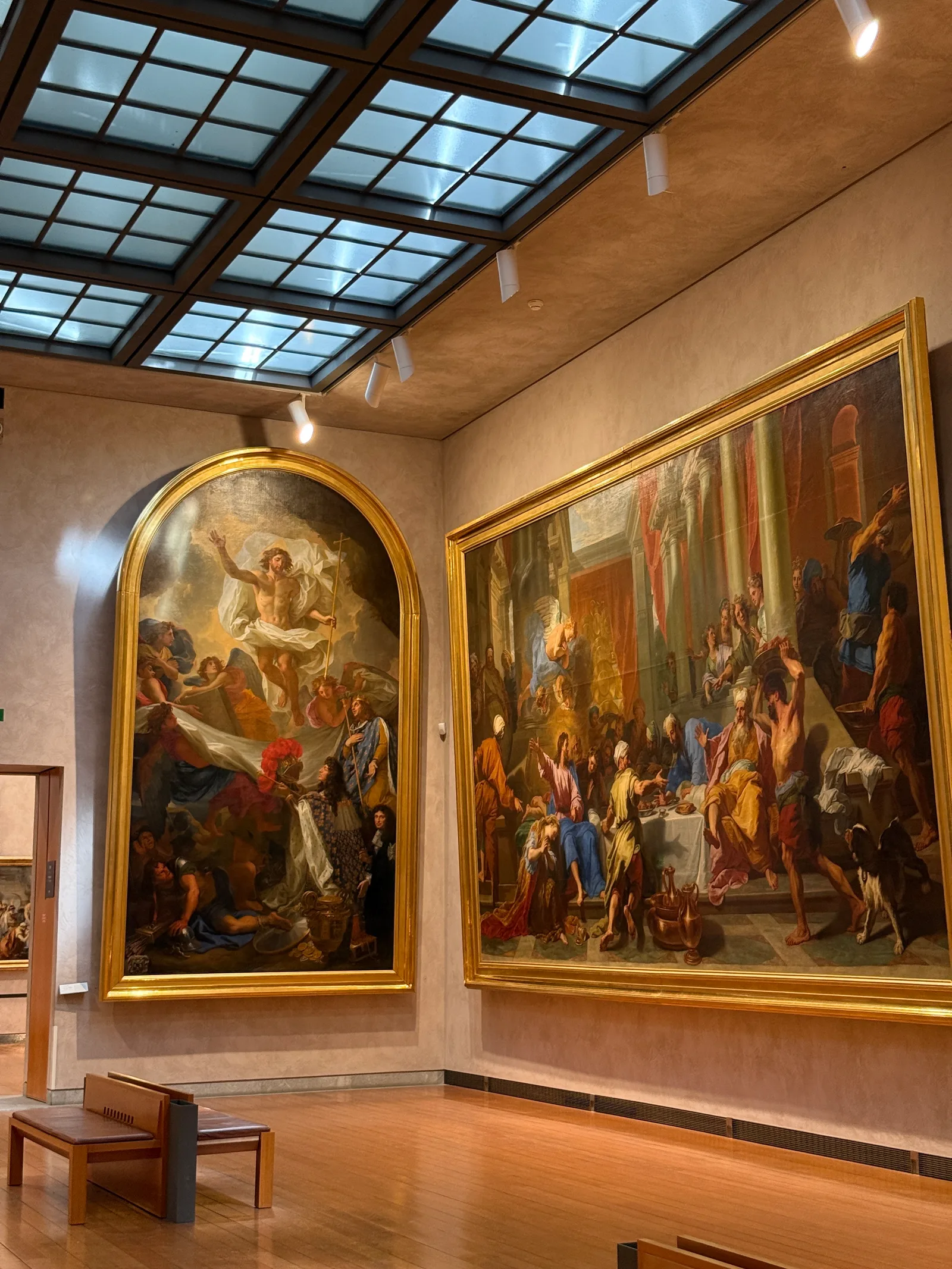 Interior at Museum of Fine Arts of Lyon Lyon — travel photo