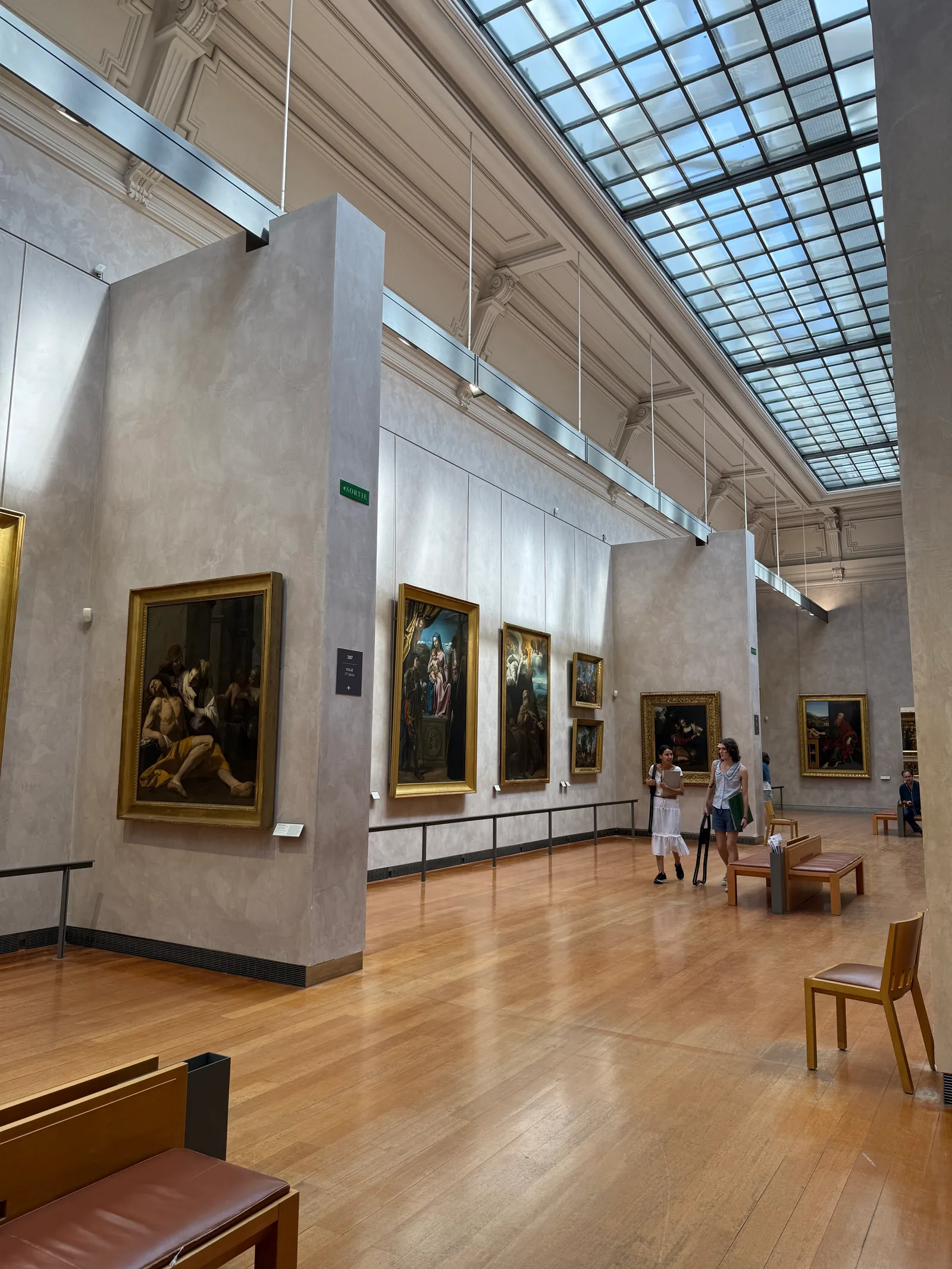 Atmosphere at Museum of Fine Arts of Lyon Lyon — travel photo