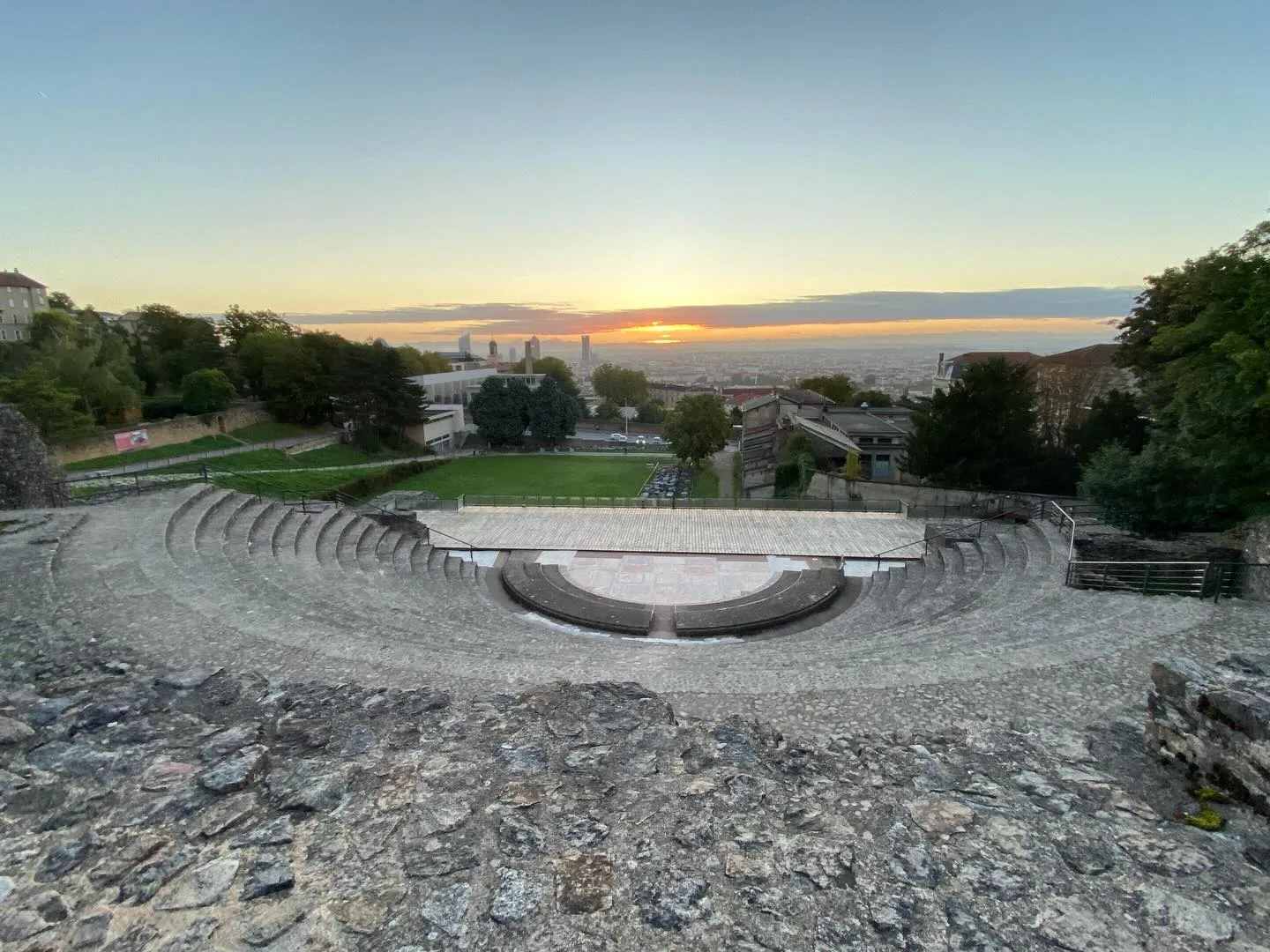 Main view at Odeon of Lyon Lyon — travel photo