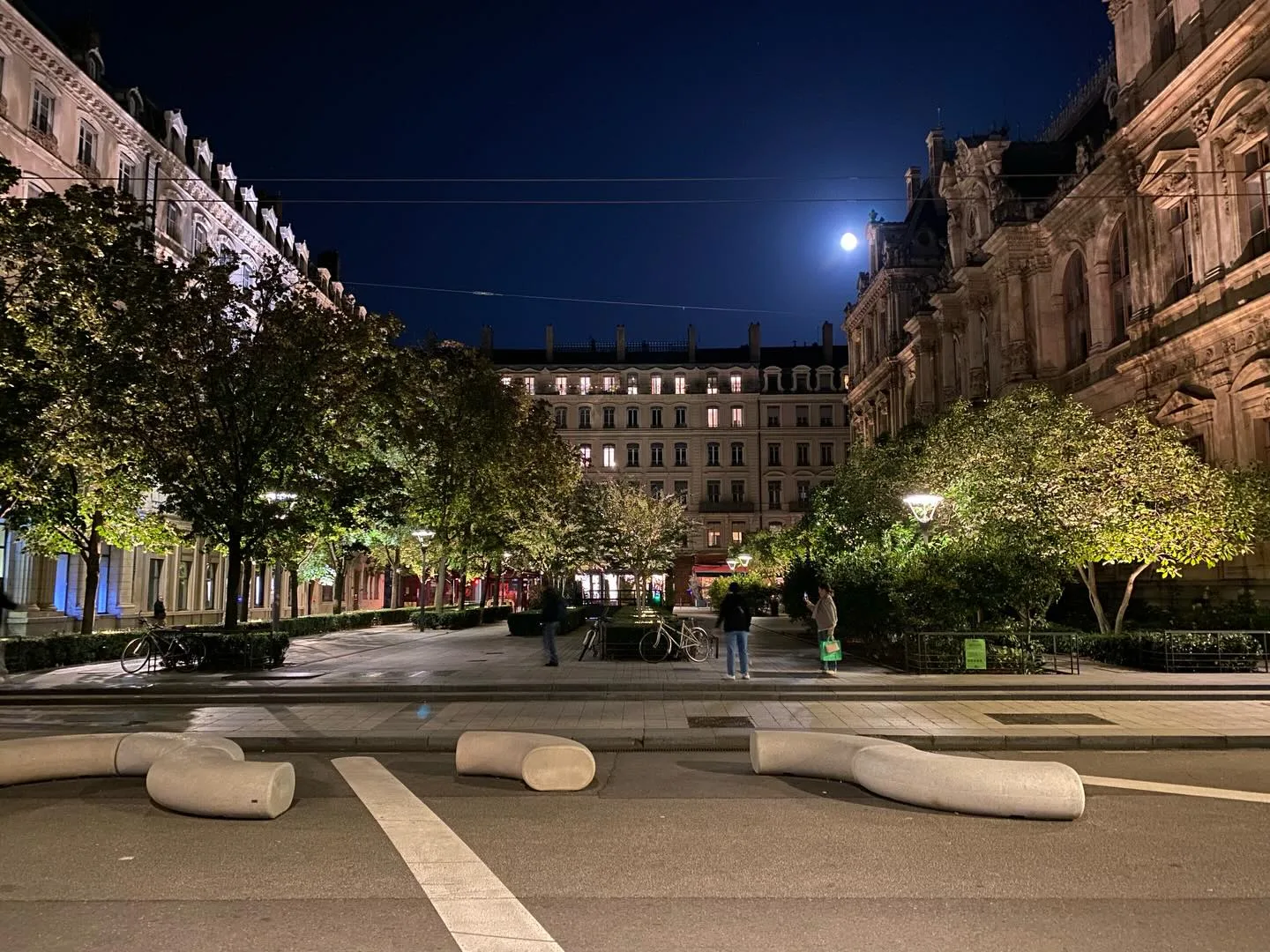Main view at Palais de la Bourse de Lyon Lyon — travel photo