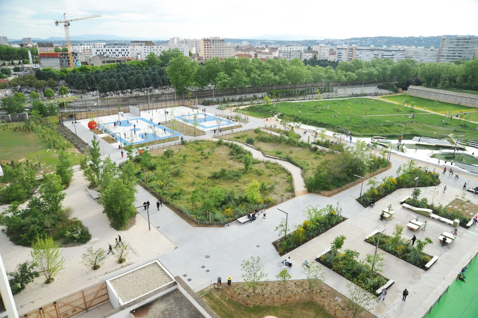 Parc Sergent Blandan — family guide Lyon