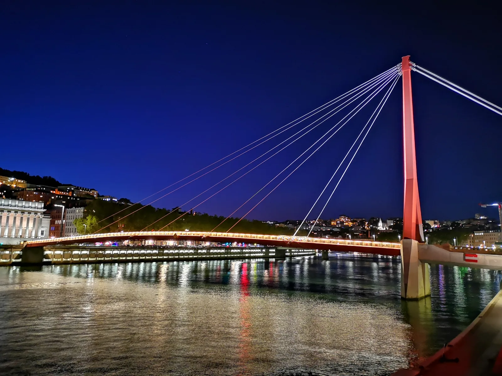 Interior at Passerelle Pierre-Truche Lyon — travel photo