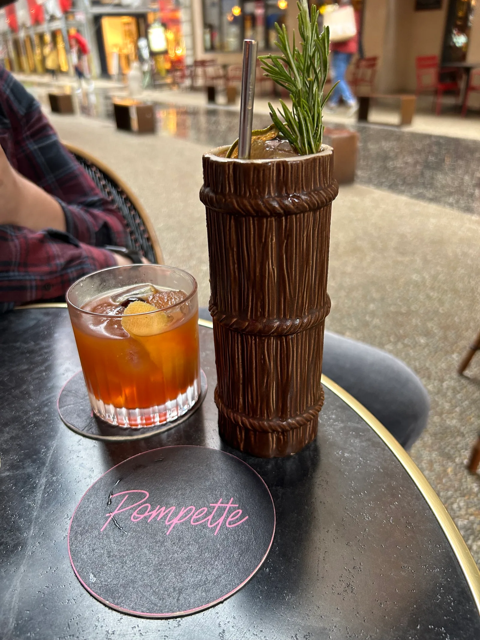 Interior at Pompette Lyon — travel photo