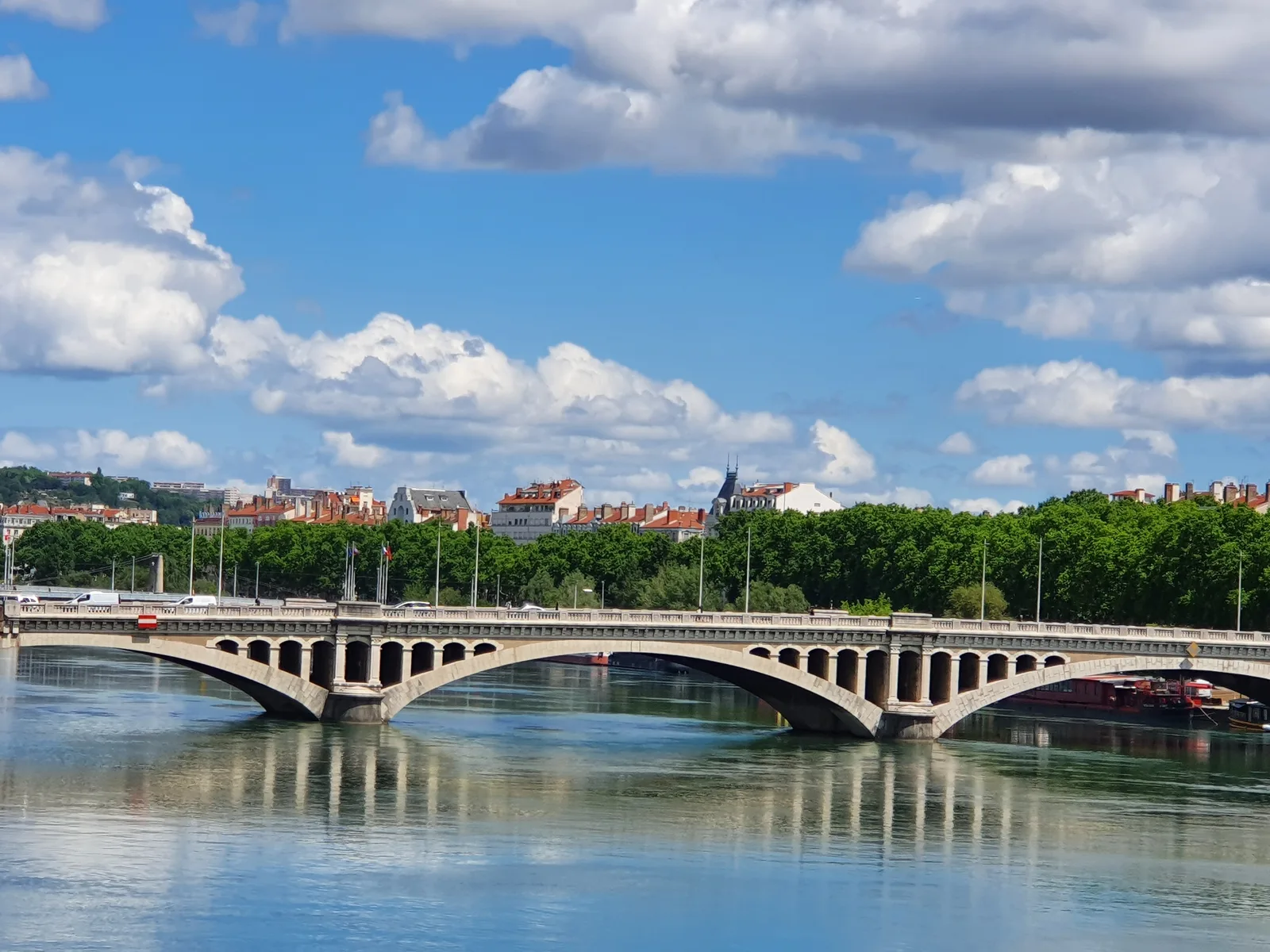 Interior at Pont de la Guillotière Lyon — travel photo