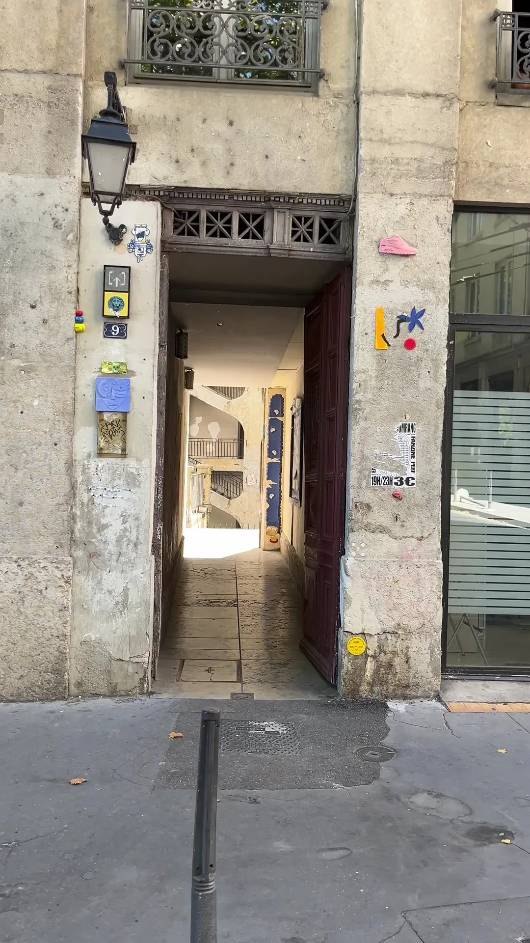 Main view at Traboule et Cour des Voraces Lyon — travel photo