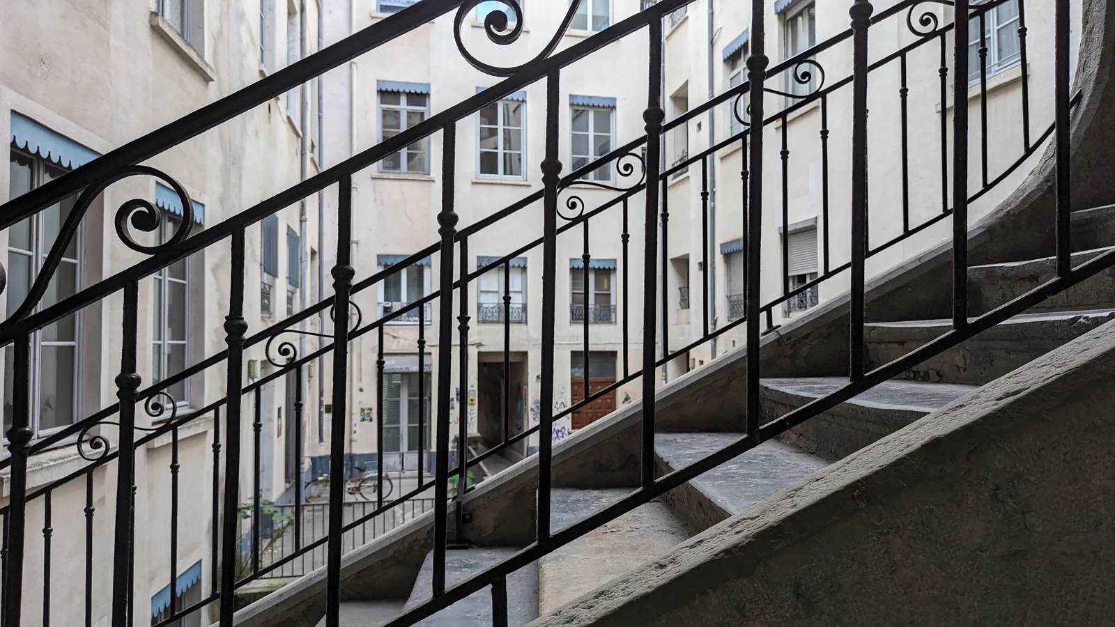 Interior at Traboule et Cour des Voraces Lyon — travel photo