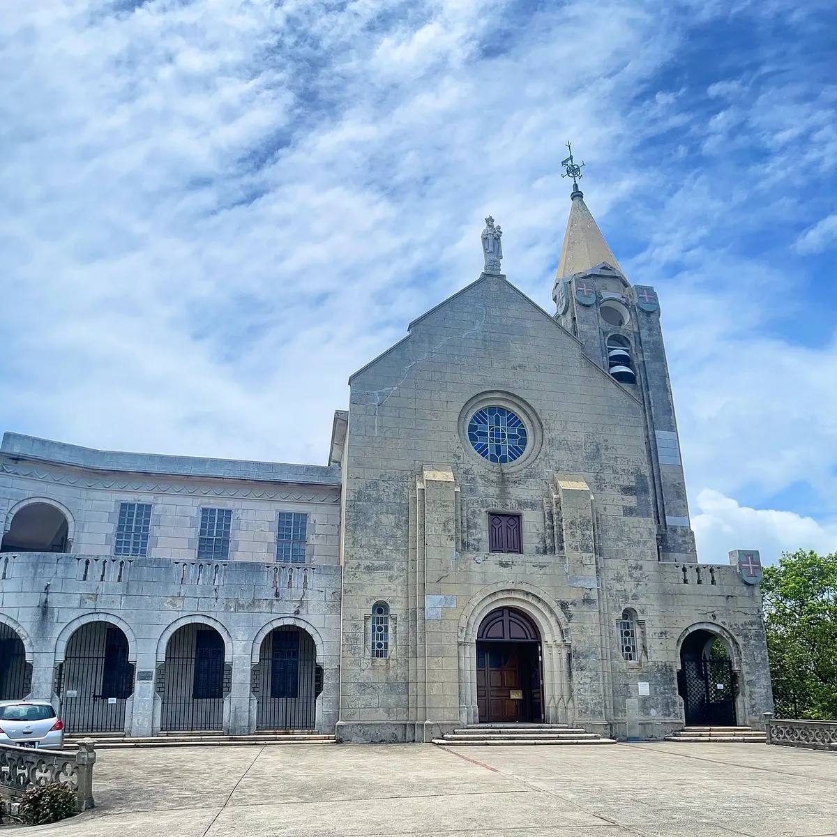 Main view at Chapel of Our Lady of Penha Macau — travel photo
