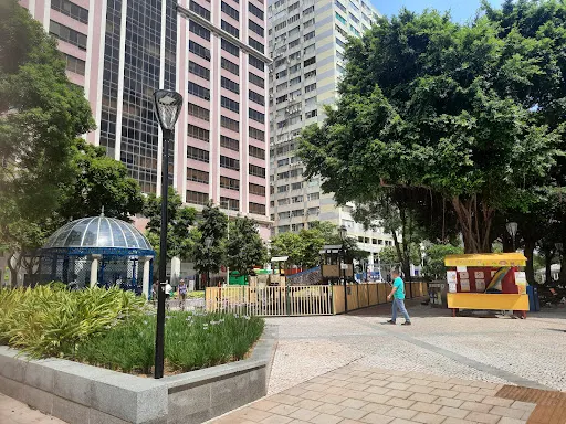 Main view at Dr. Carlos d'Assumpção Park Macau — travel photo