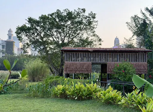 Atmosphere at Ecological pond of Wetland Macau — travel photo