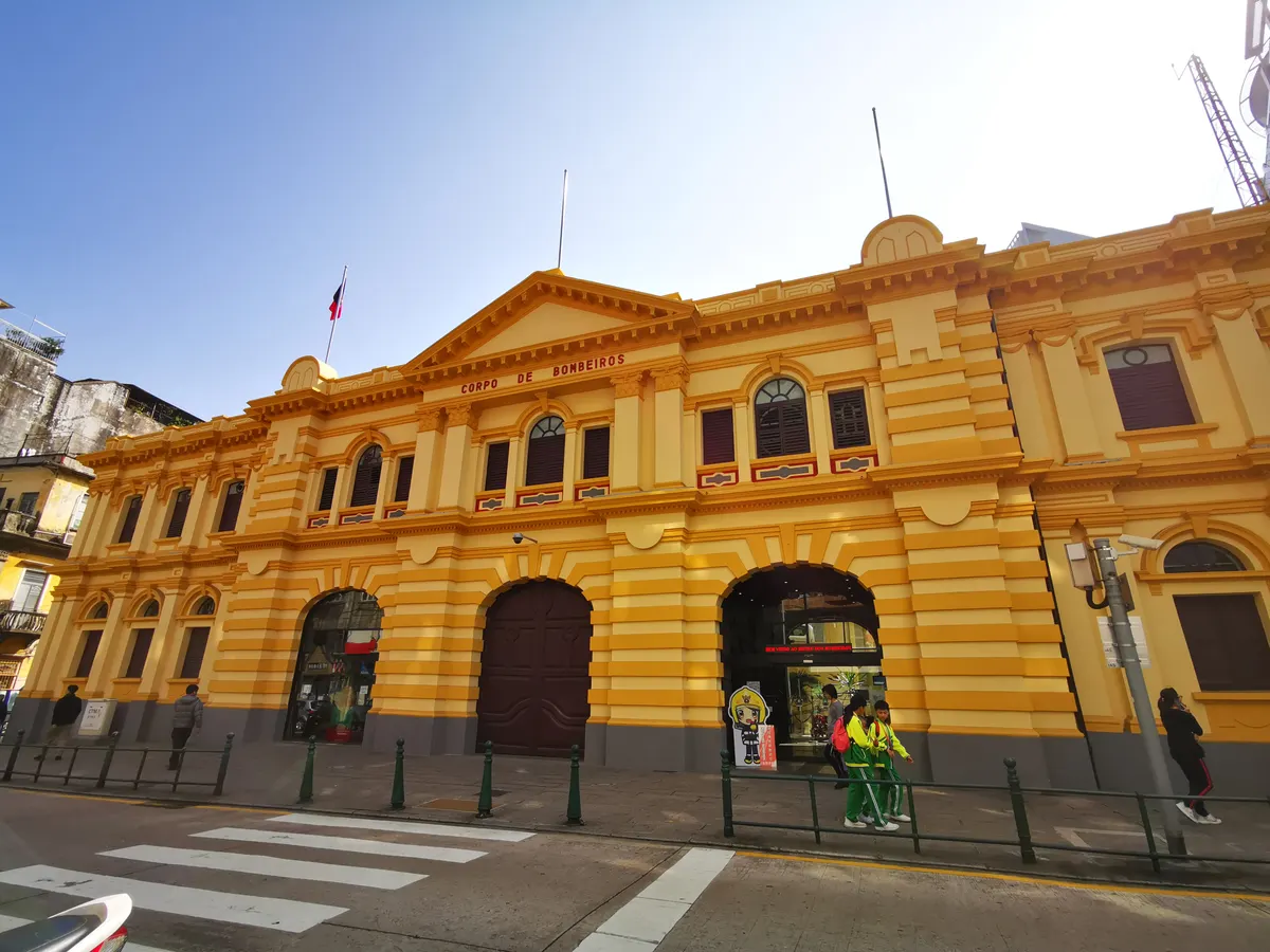Main view at Fire Services Museum Macau — travel photo
