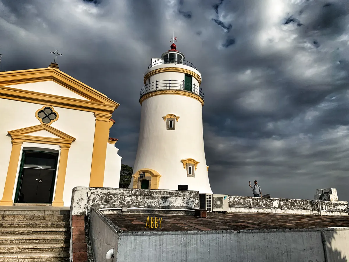Main view at Guia Fortress and Lighthouse Macau — travel photo