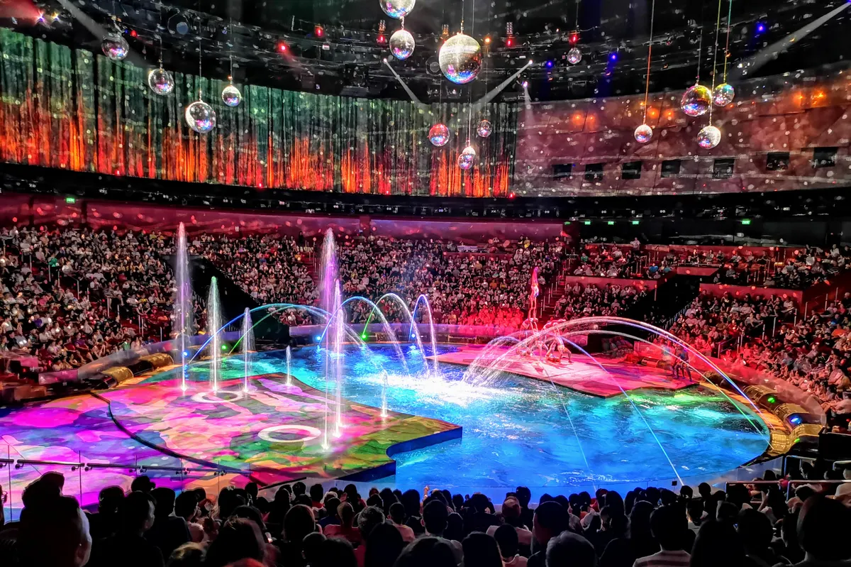 Main view at House of Dancing Water Macau — travel photo