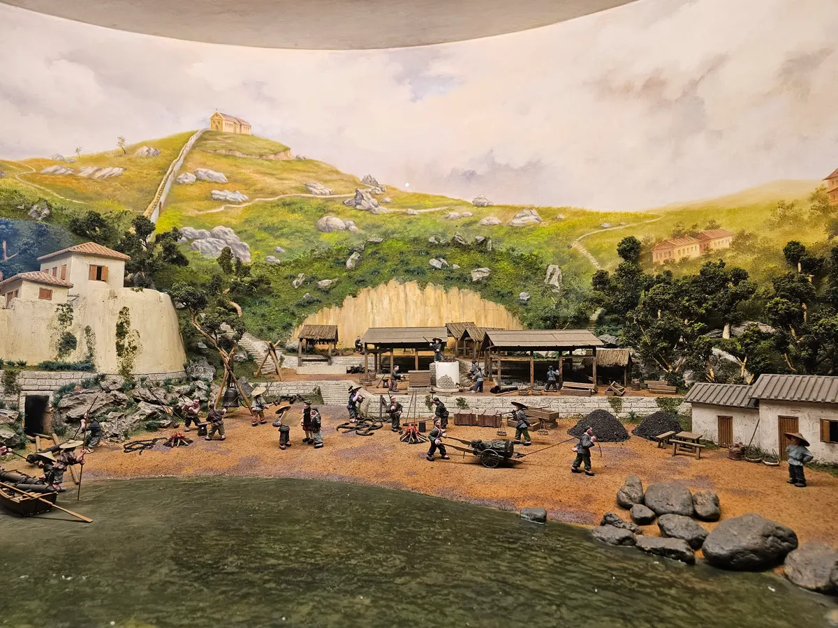 Interior at Macao Museum Macau — travel photo