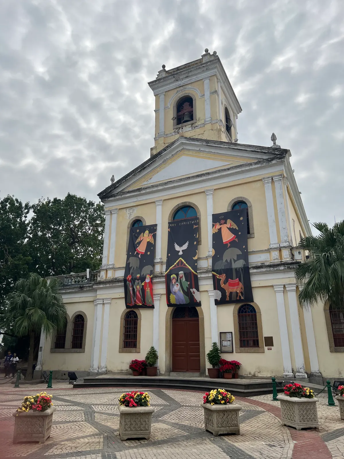 Main view at Our Lady of Carmel Church Macau — travel photo