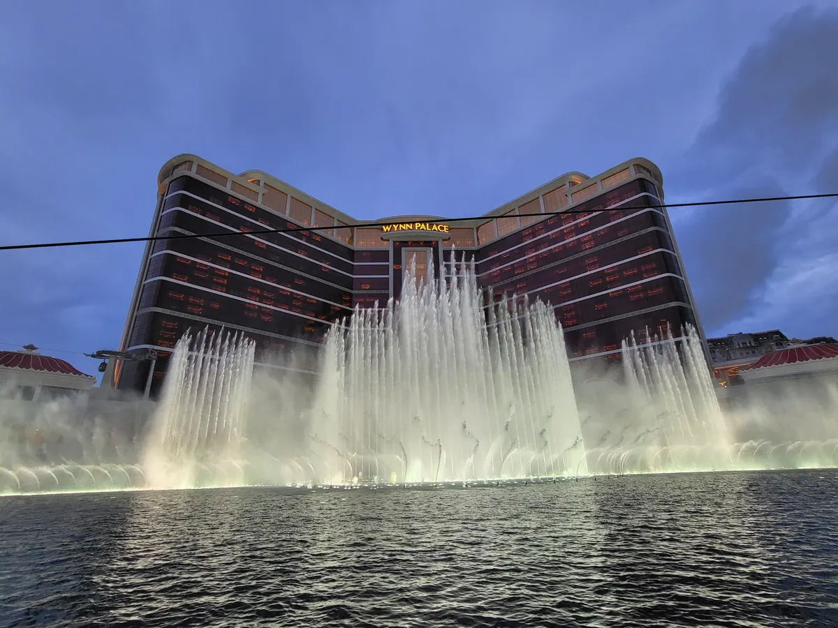 Main view at Performance Lake Macau — travel photo