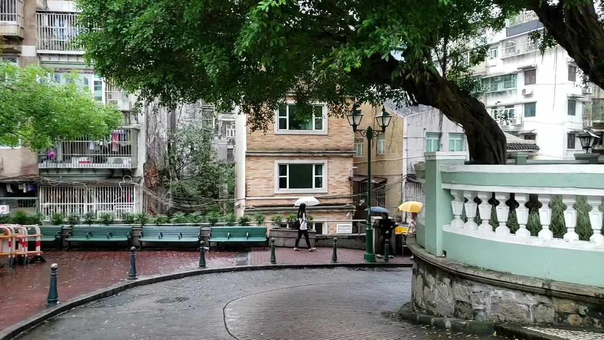 Main view at St. Augustine's Square Macau — travel photo
