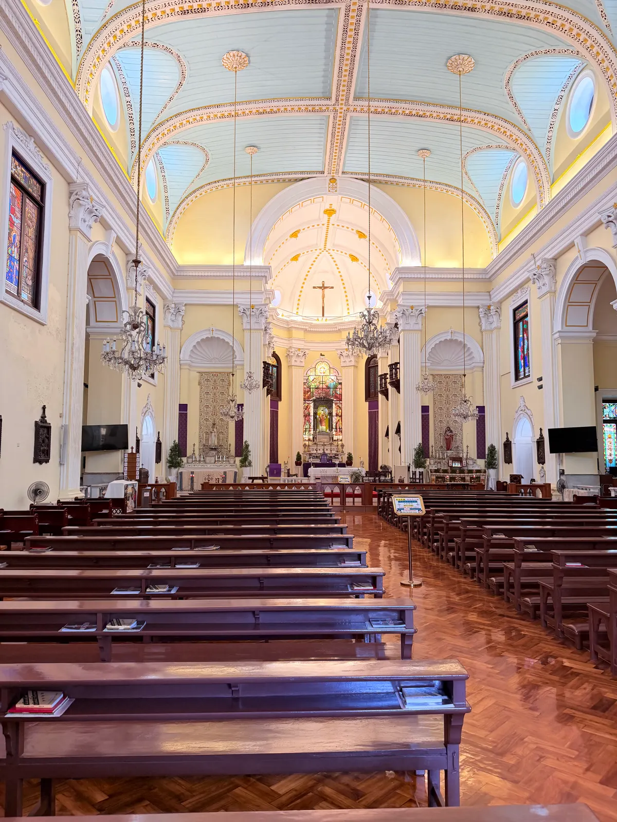 Main view at St. Lawrence’s Church Macau — travel photo