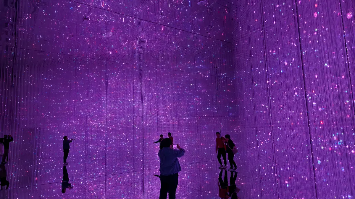 Interior at teamLab SuperNature Macao Macau — travel photo