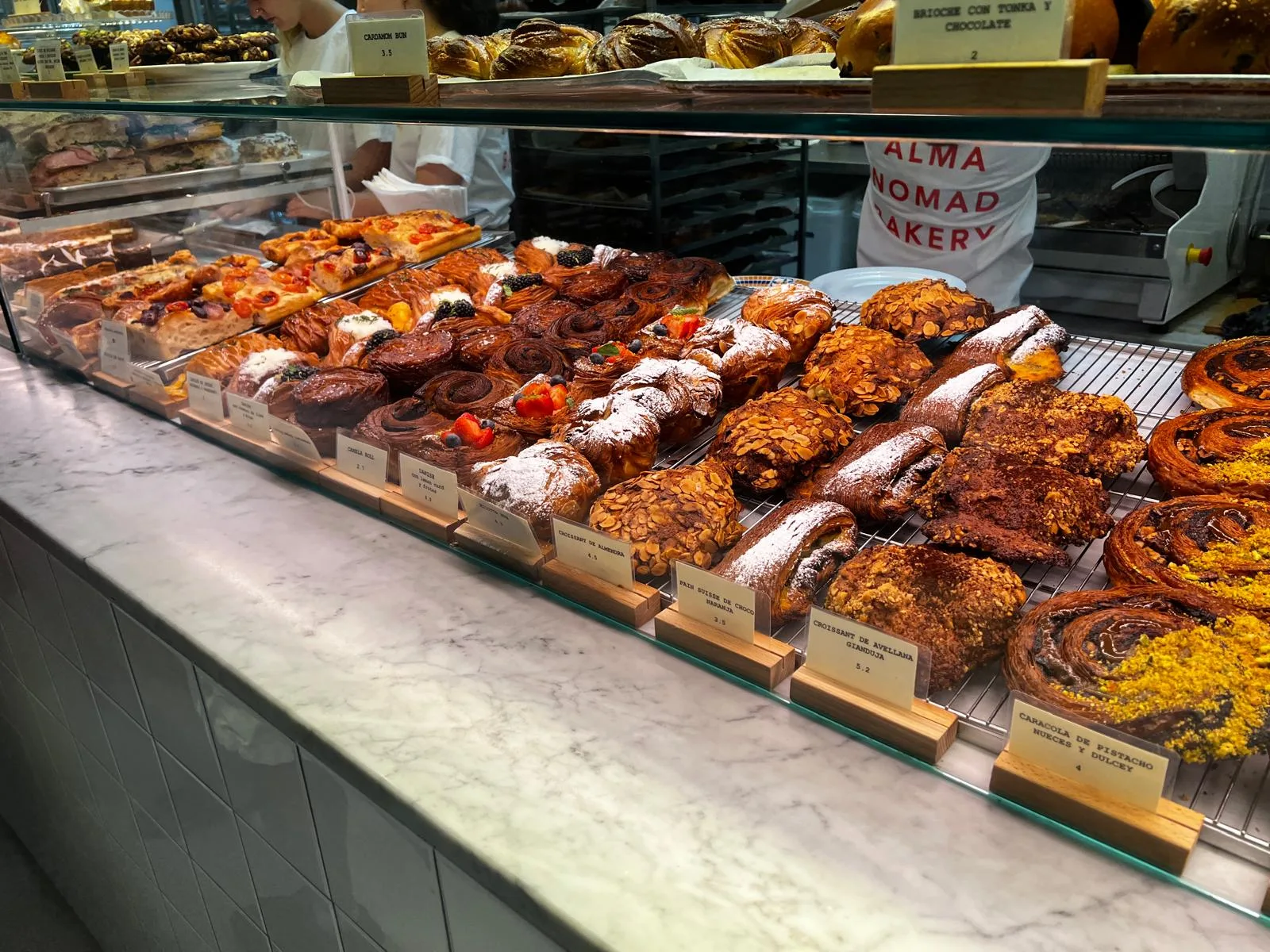 Main view at Alma Nomad Bakery Madrid — travel photo