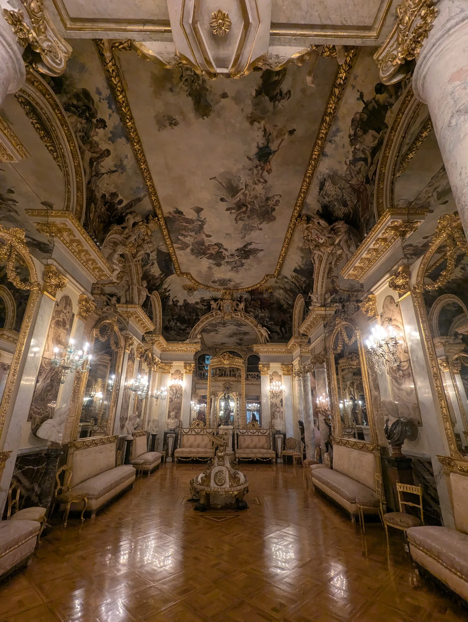 Interior at Cerralbo Museum Madrid — travel photo