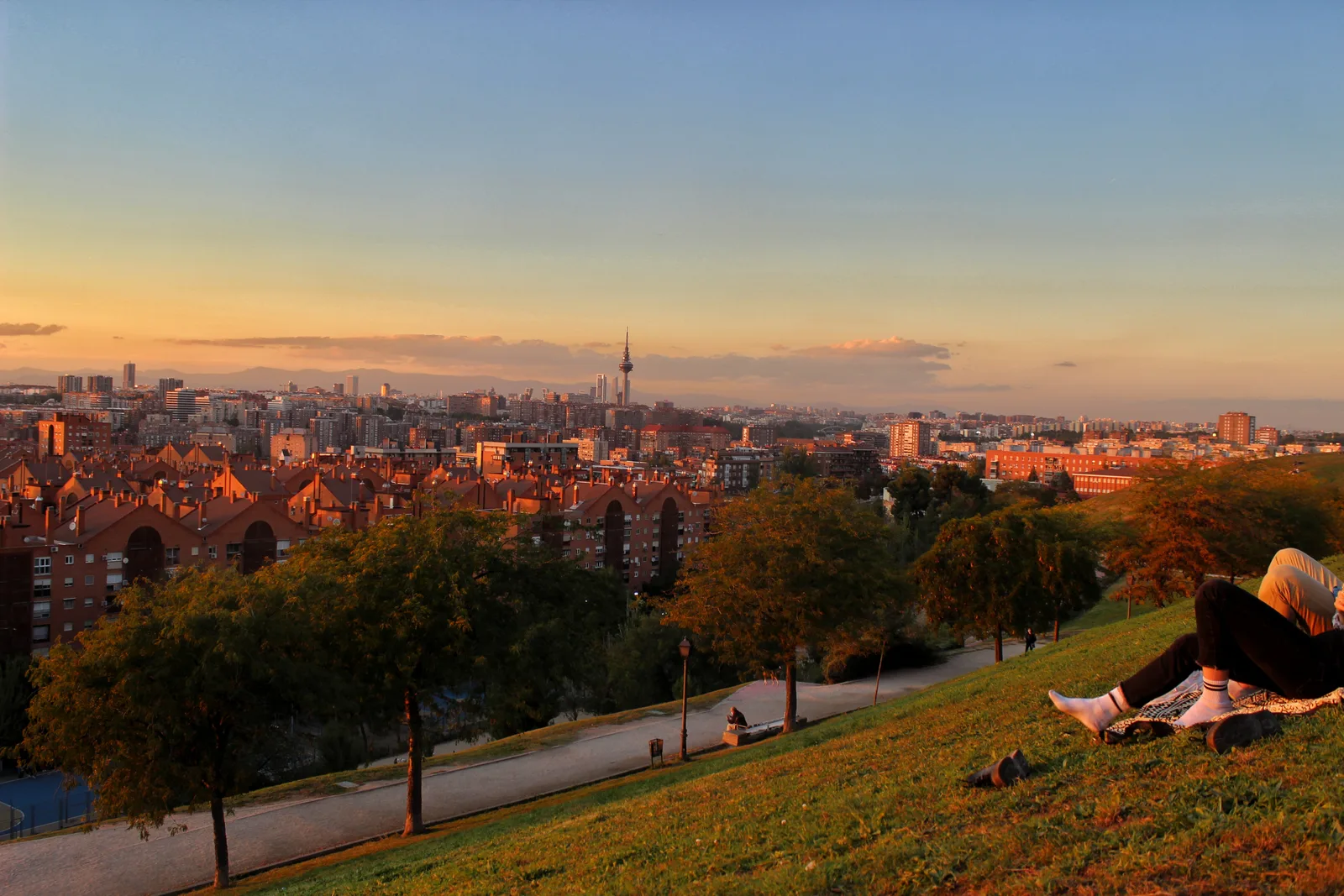 Main view at Cerro del Tío Pío Madrid — travel photo
