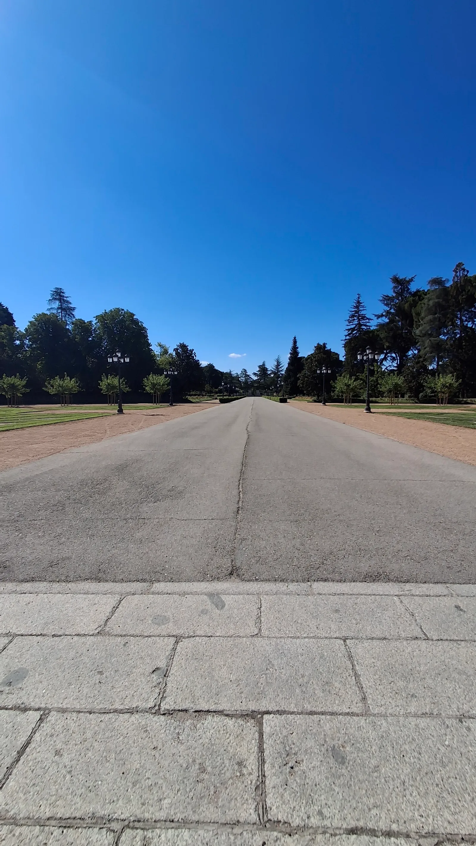 Main view at El Pardo Royal Palace Madrid — travel photo
