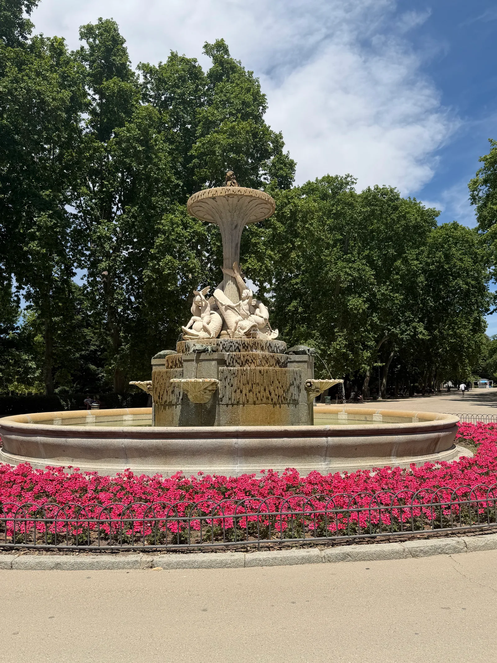 Interior at El Retiro Park Madrid — travel photo