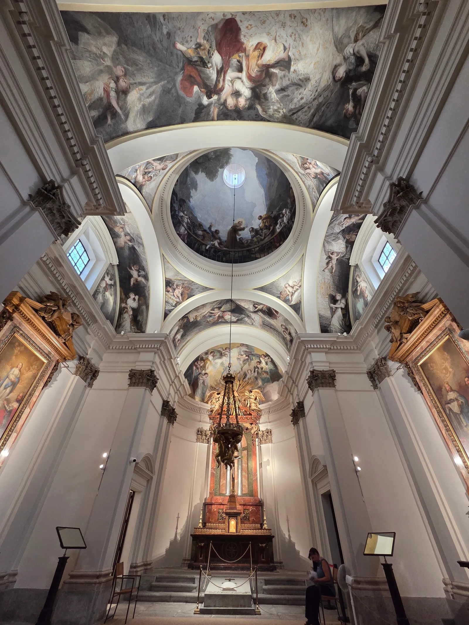 Main view at Ermita de San Antonio de la Florida Madrid — travel photo