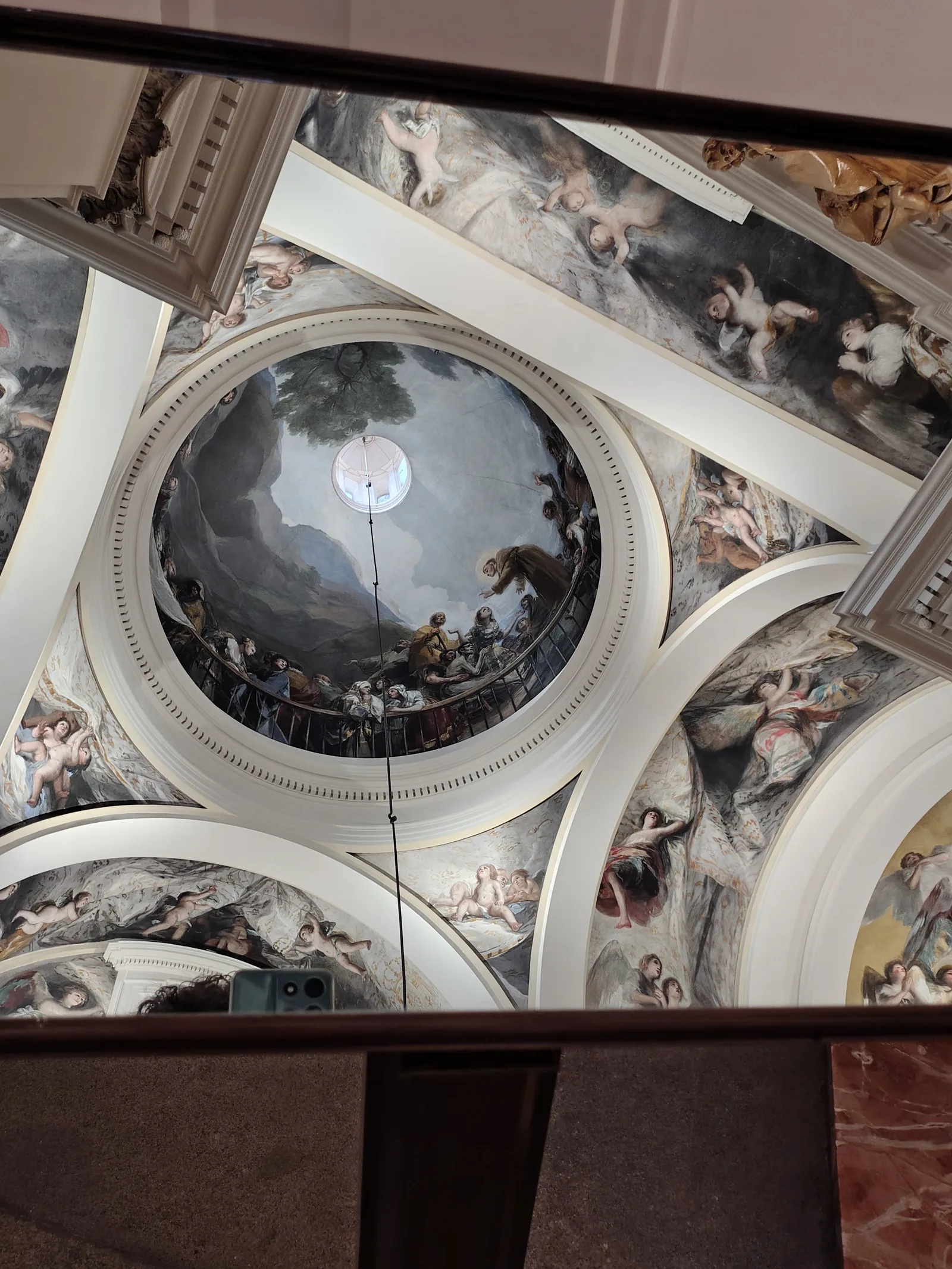 Atmosphere at Ermita de San Antonio de la Florida Madrid — travel photo