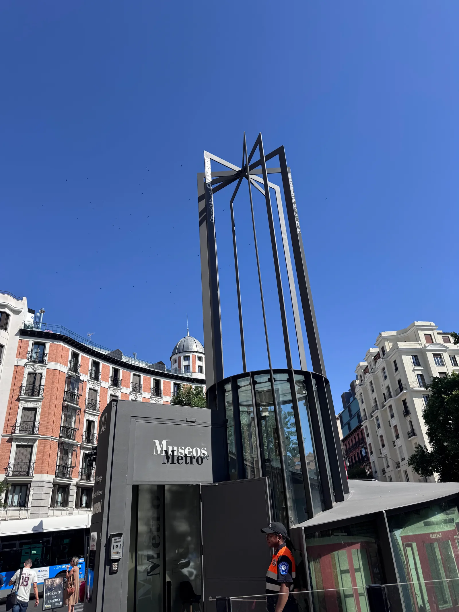 Main view at Estación Museo de Chamberí Madrid — travel photo