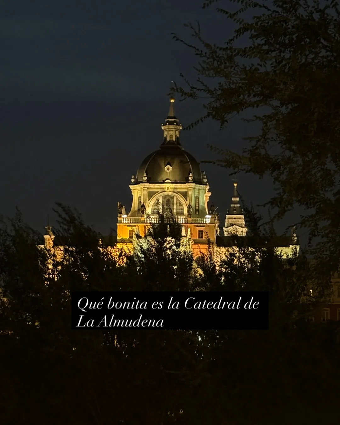 Main view at Las Vistillas Garden Madrid — travel photo